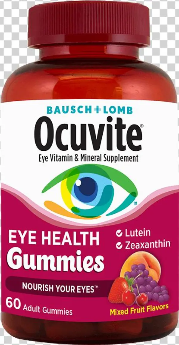 Ocuvite Eye Health Gummies - Bausch + Lomb Ocuvite Eye Health Gummies 60 Ct. Per