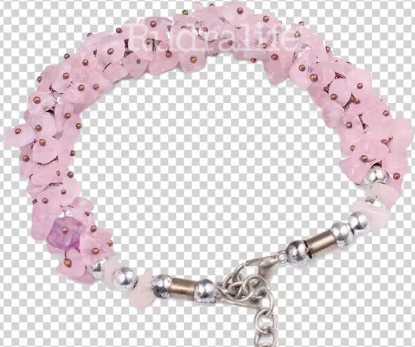 Pink Rose Quartz Bracelet - Rudralife