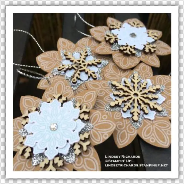Snow Flurry And Flurry Of Wishes, Lindsey Richards, - Needlework