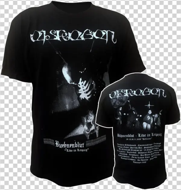 T-shirt Eisregen "blutbühnen" - Bhnenblut: Live In Leipzig By Eisregen
