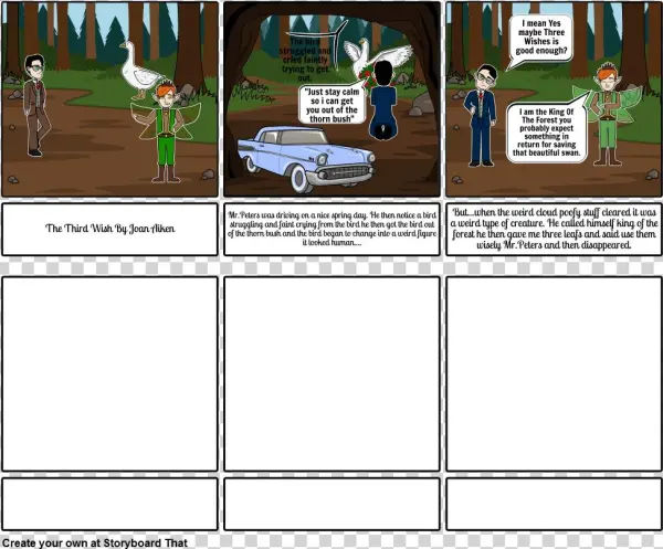 The Third Wish - Storyboard