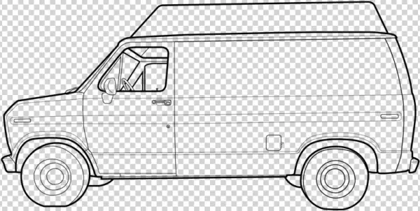 Van Slanted High Top Icon