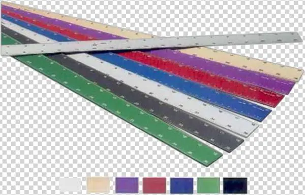 36" Aluminum Yardstick With Center-finding Back - Floor