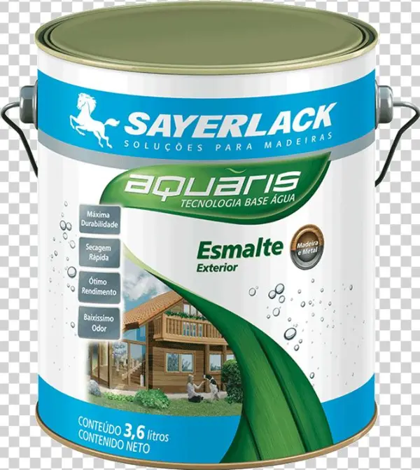 Aquaris Exterior Enamel - Isolante Para Madeira Sayerlack