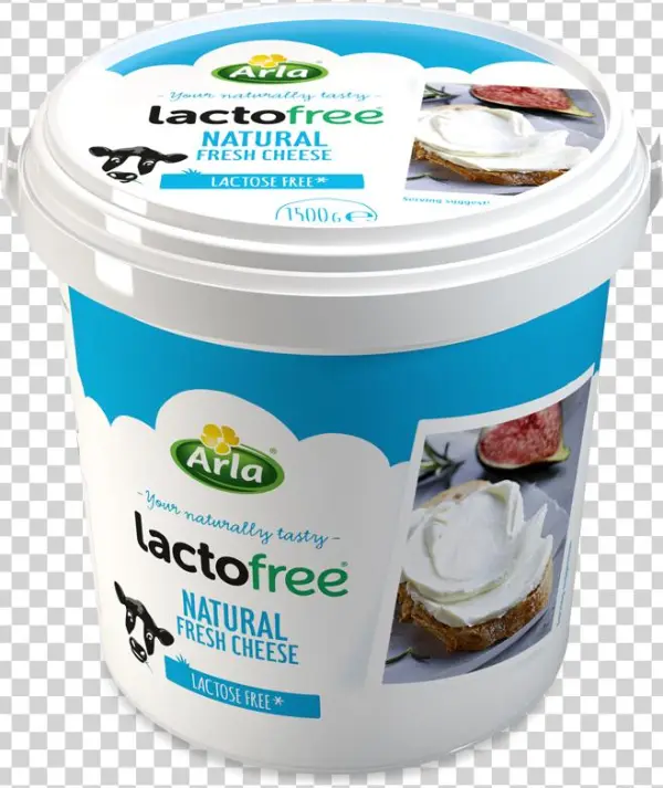 Arla Cream Cheese Natural 1500g - Lactofree
