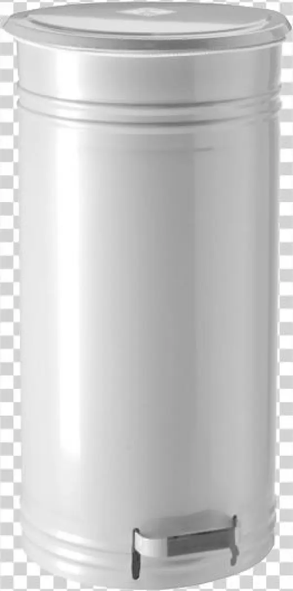 Classic 75 Litre Pedal Bin - Cylinder