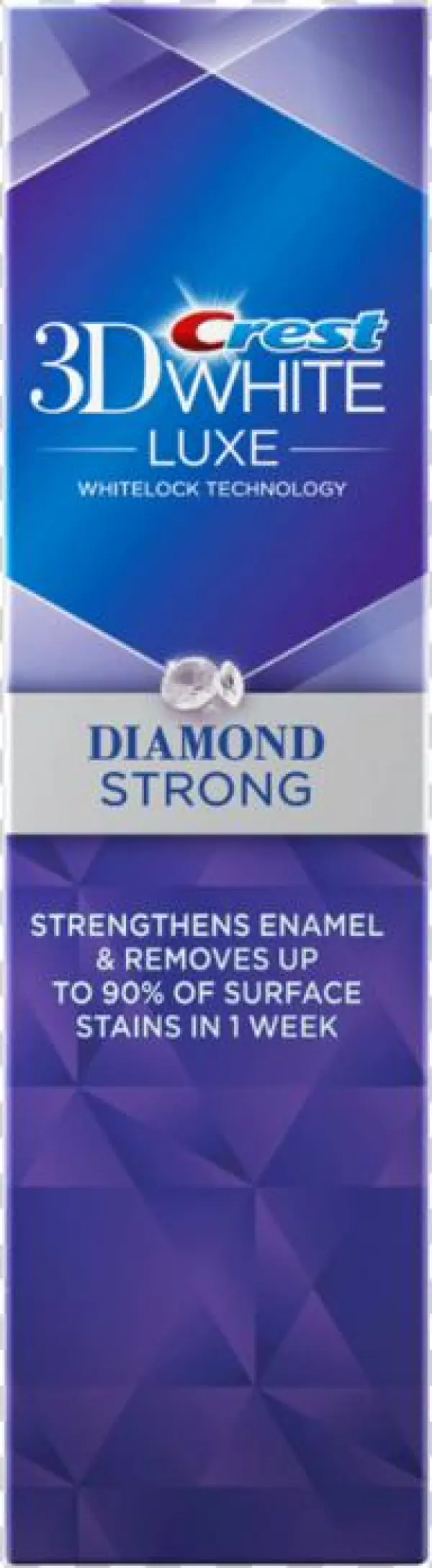 Crest 3d White Luxe Diamond Strong Toothpaste 155g - Crest 3d White Luxe Diamond Strong Whitening Toothpaste,