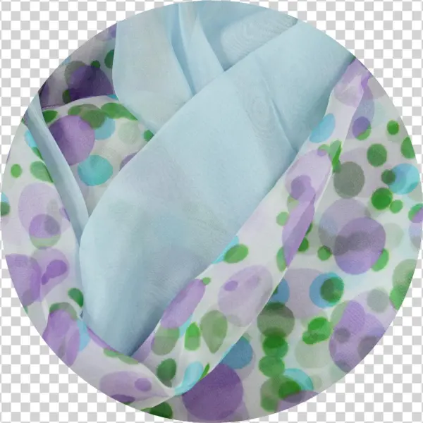 Duo Silk Sky Blue Bubble Duo Silk Sky Blue Bubble - Blue