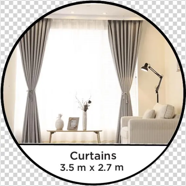Energetic Modern Curtains - Emoticon