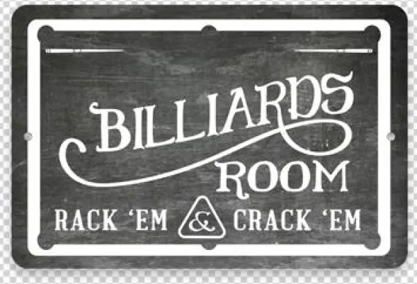 Error Message - Personalized Chalkboard-look Billiards Room Metal Sign