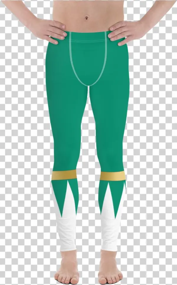 Green Ranger Grappling Spats - Leggings