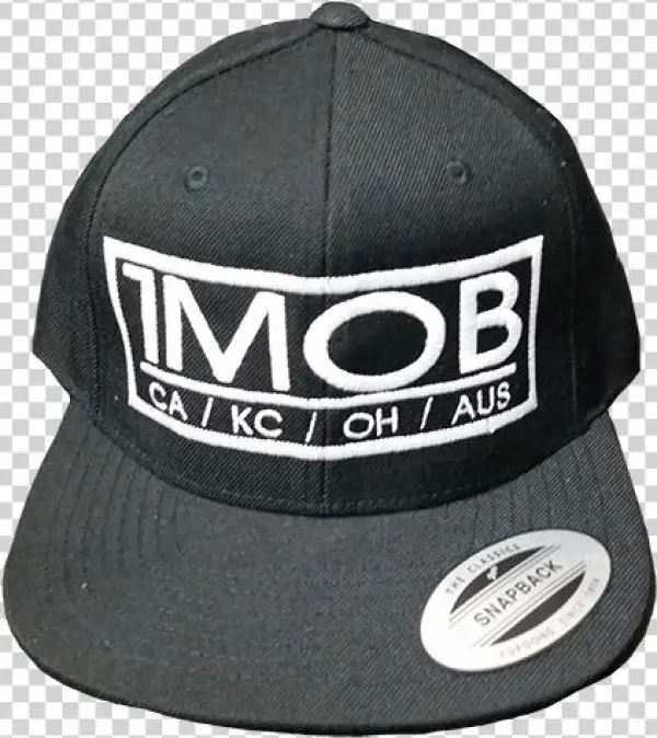 Grey Snap Front - Baseball Cap