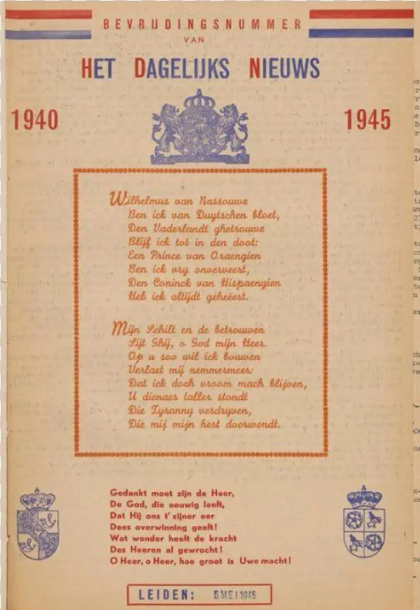 Hetdagelijksnieuws Bevrijdingsnummer - Number