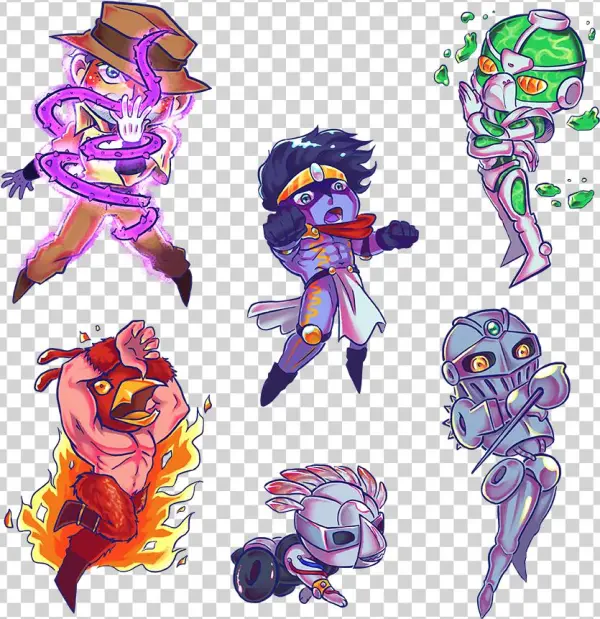 Jjba Stardust Crusaders - Cartoon
