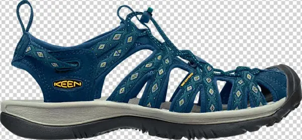 Keen Women's Whisper - Keen Womens Whisper Sandal - 6 - Poseidon/blue Danube