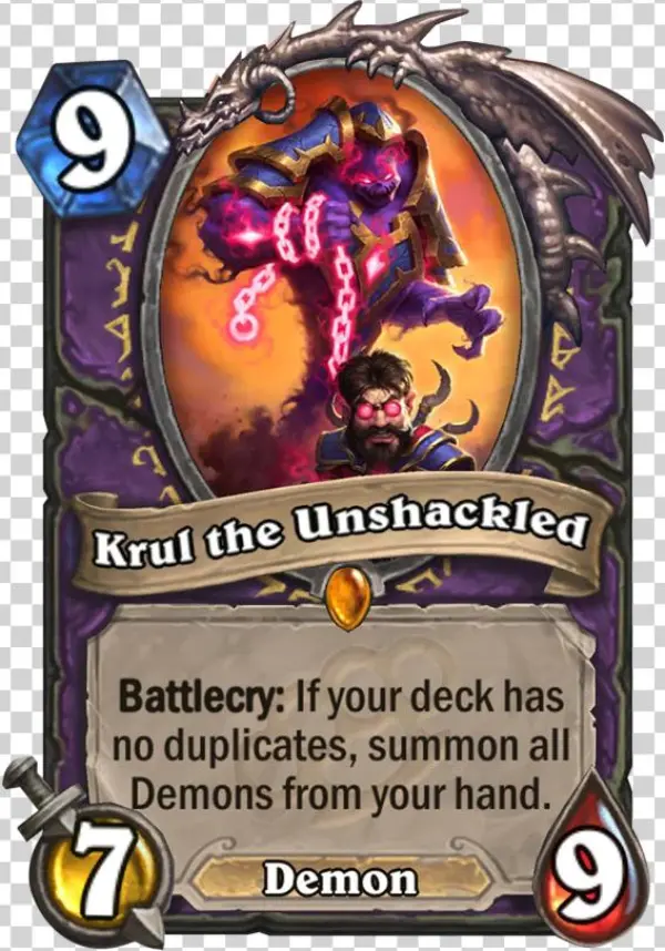 Krul The Unshackled - Krul The Unshackled Hearthstone
