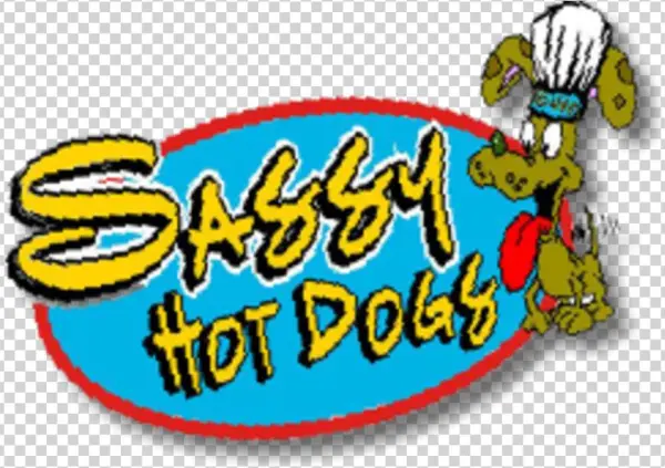 Sassy Hot Dog Logo - Texas