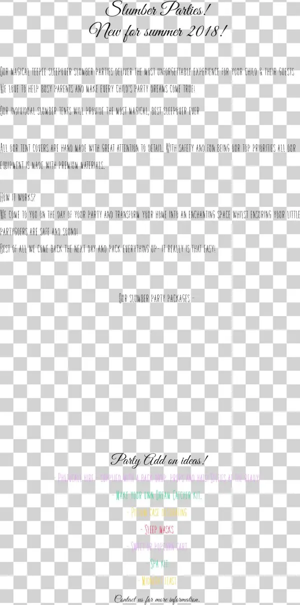 Slumber Parties New For Summer 2018 Our Magical Teepee - Sleepover