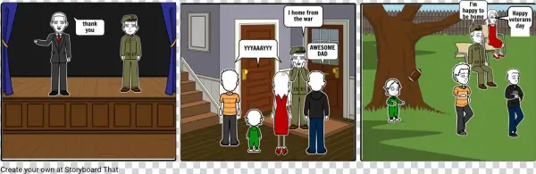 Veterans Day - Cartoon