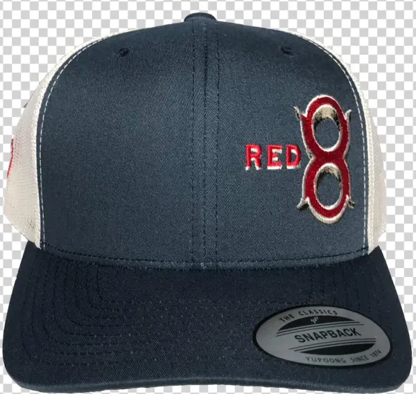 White Mesh Hat Front
