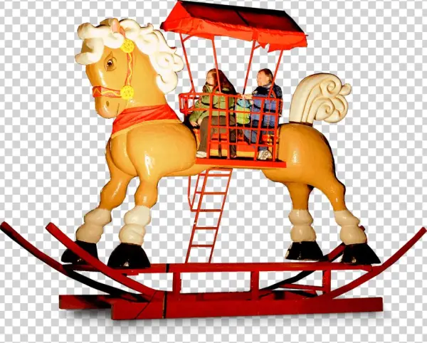 World's Largest Rocking Horse - Toboggan