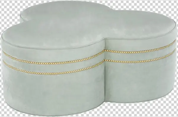 155 Clover Ottoman - Ottoman