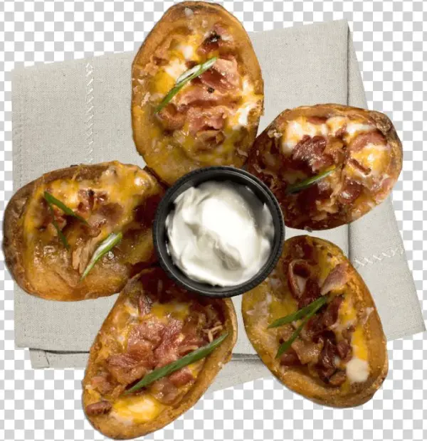 Appetizers Loaded Skins - Bruschetta