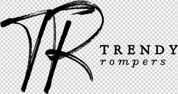 Black And White Trendy Logo