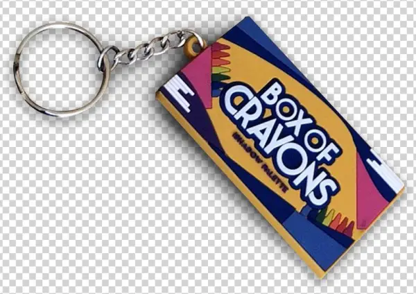 Box Of Crayons Keychain - Keychain