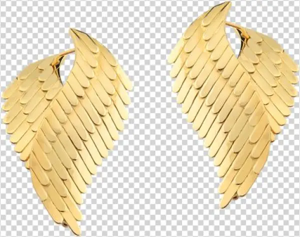 Brinco Abre Alas Ouro Amarelo - Gold