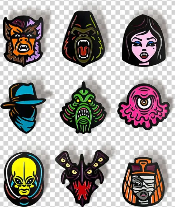 Campy Creatures Mystery Enamel Pin