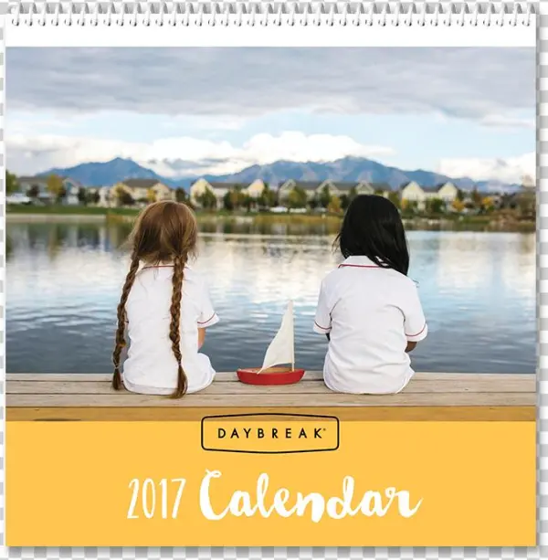 Daybreak Utah 2017 Calendar - Loch