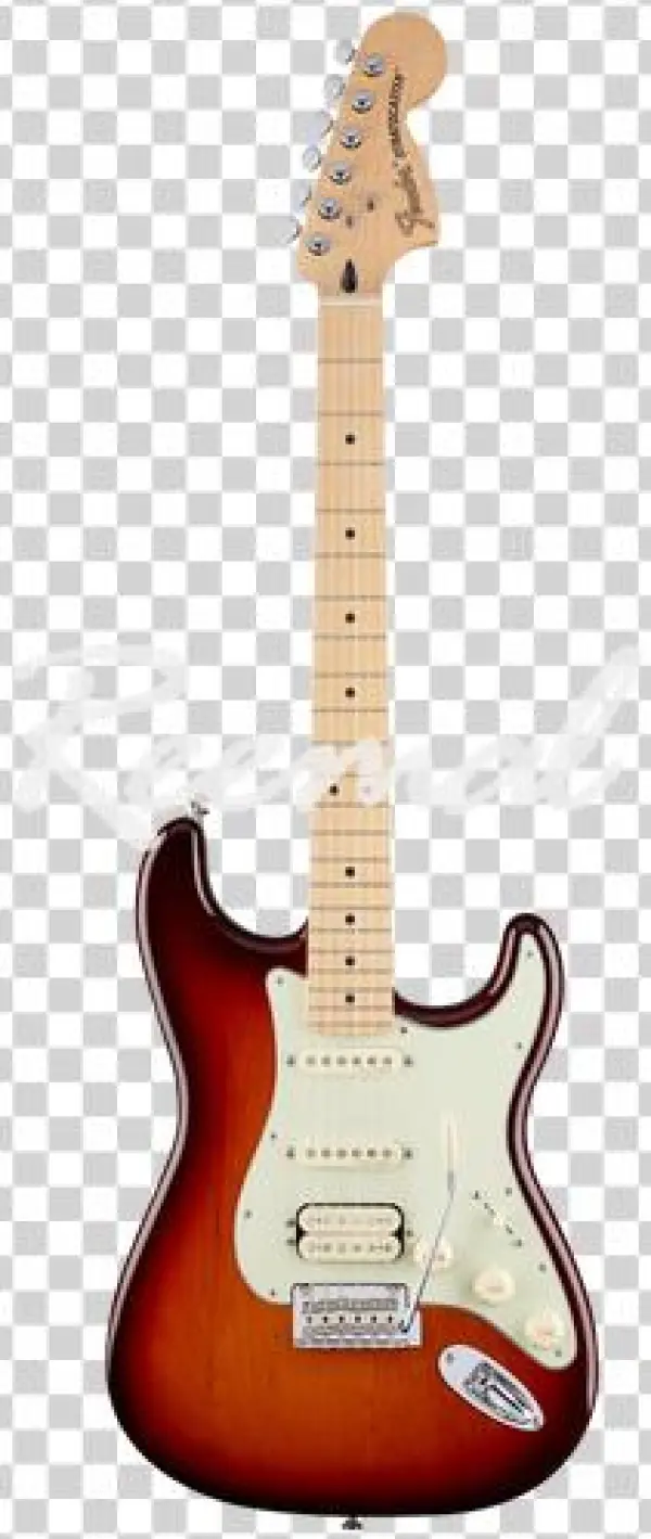 Fender Mexican Deluxe Stratocaster Hss Maple Fretboard - Fender Deluxe Hss Stratocaster With Maple Fingerboard