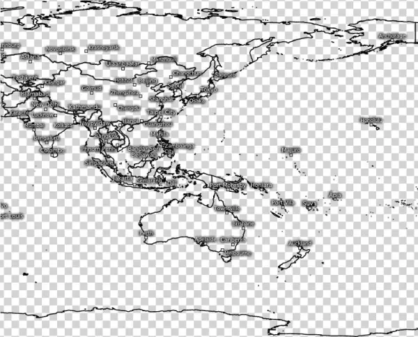 Map Of Asia