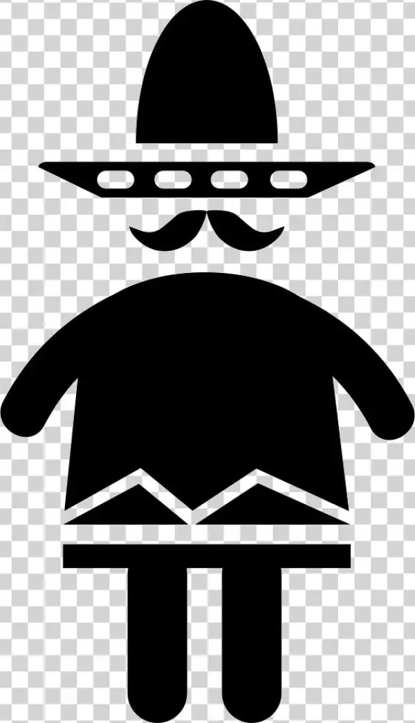 Mexican Man - - Illustration