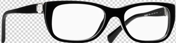Rectangular Acetate Eyeglasses - Monochrome