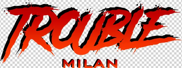 Red "flame" Hoodie - Milan