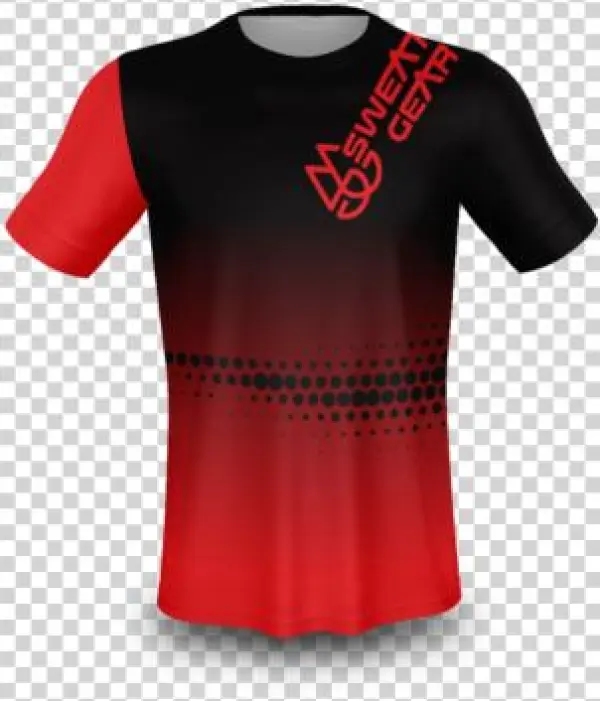 Red Swoosh - Polo Shirt
