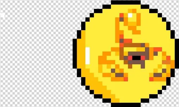 Scorpio Game Coin - Smiley