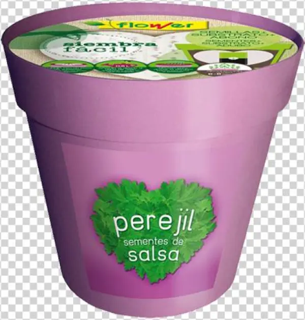 Siembra F Cil Maceta Perejil Flower Epoca Siembra Perejil - Flower Easy Planter Sowing Menta 51171 (garden , Gardening