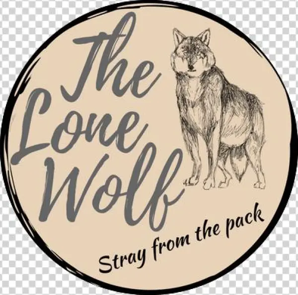 The Lone Wolf - Snuggle Is Real Dog Framed Giclee Texture Art (12 X