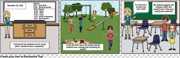 The Rainy Day - Cartoon