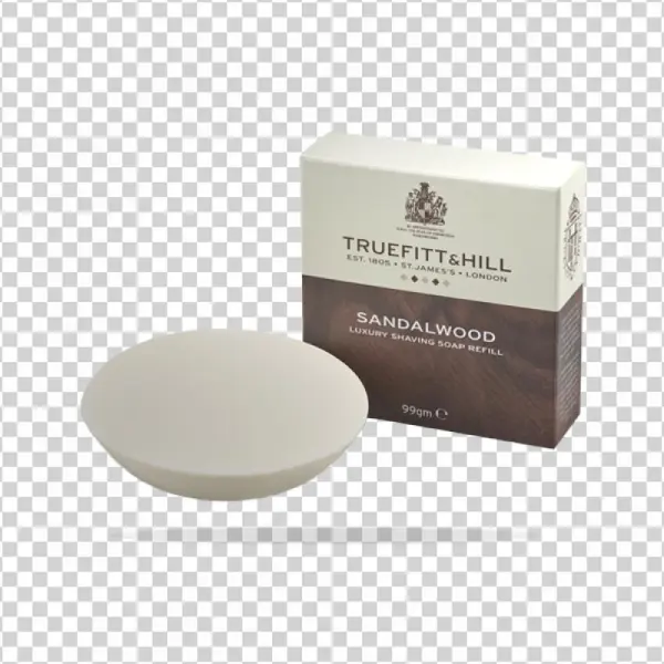 Truefitt And Hill Sandalwood Luxury Shaving Soap Refill - Truefitt & Hill - Sandalwood Luxury Shaving Soap