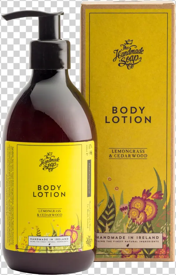 All Natural Handmade Lemongrass & Cedarwood Body Lotion - Handmade Soap Company Lemongrass And Cedarwood Hand