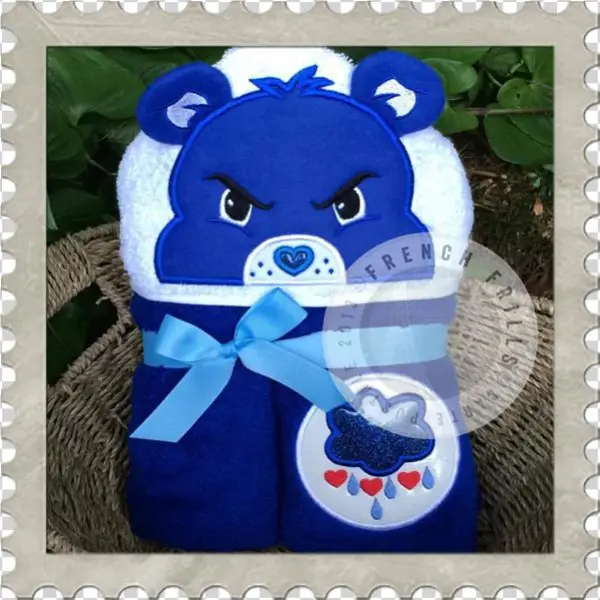 Care Bears Hooded Towel - Cartoon
