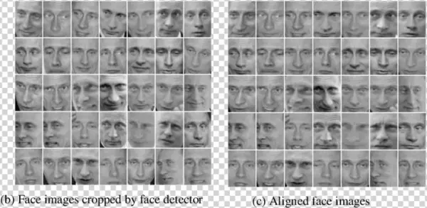Face Images With Or Without The Processing Of Low-rank
