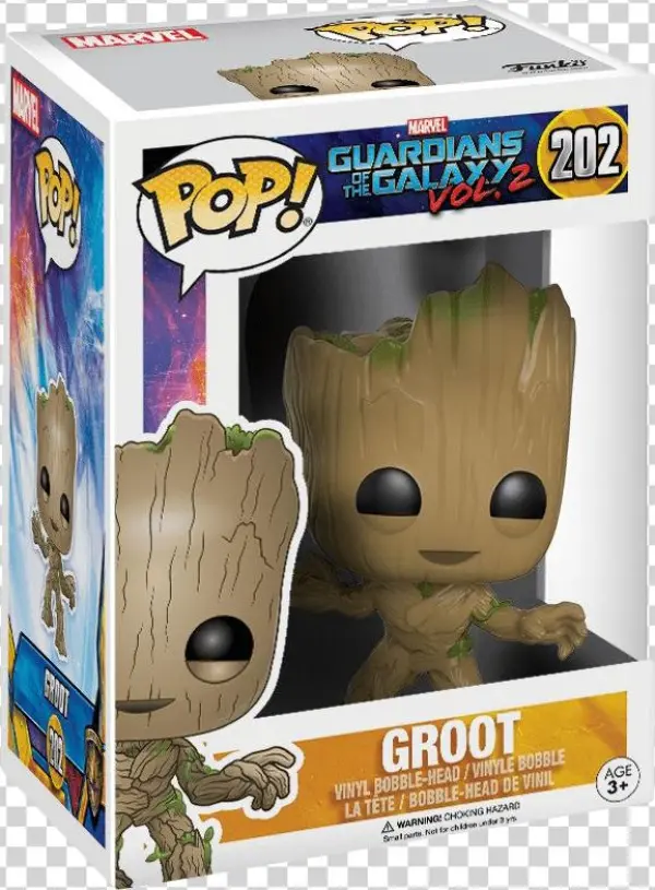 Funko Pop Marvel Guardians Of The Galaxy Vol 2 Groot - Pop Groot