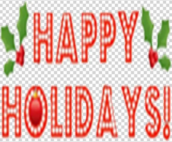 Happy Holidays - Photograph