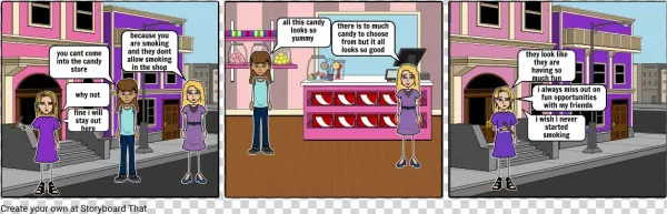 Stop Smoking - Cartoon