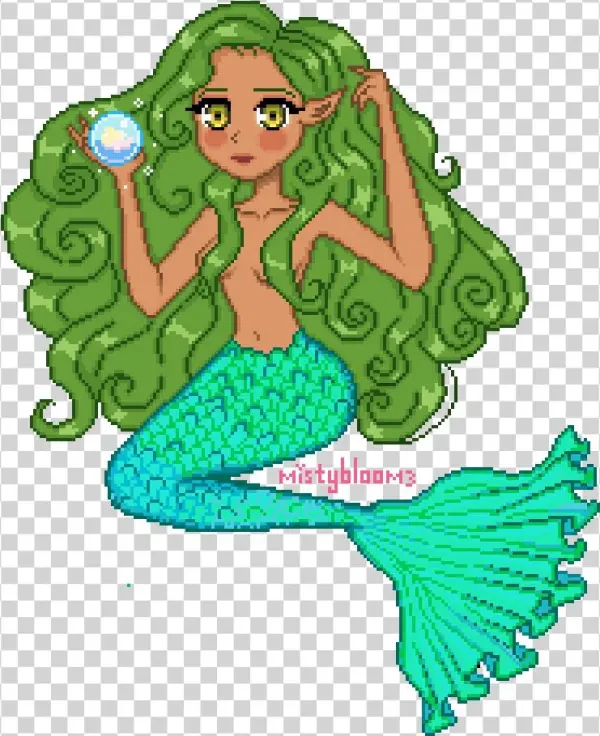 The Kelp Mermaid - Mermaid